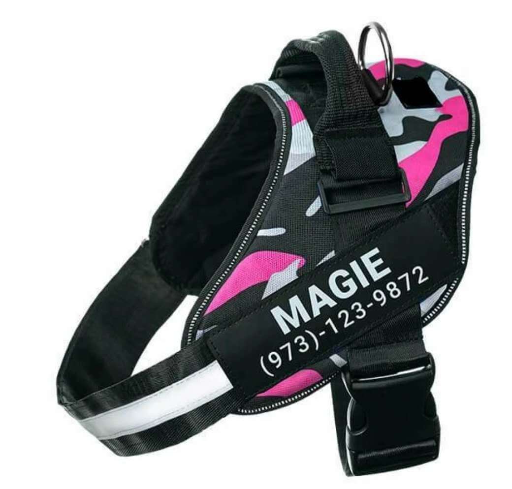 Personalized No-Pull Dog Harness – Safe, Reflective & Comfy