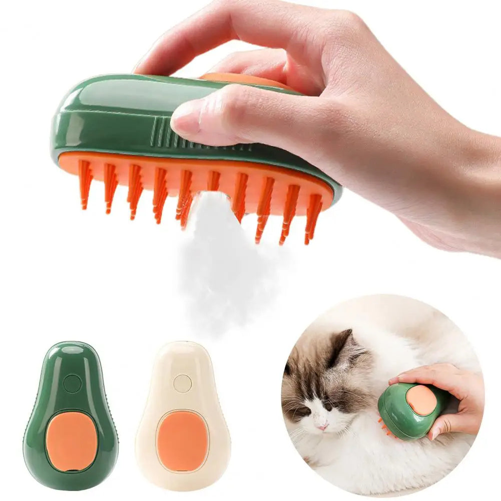 Avocado Steam Brush – Clean, Calm & Happy Pets