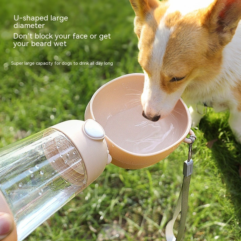 Deluxe Travel-Friendly Pet Bottle - Feed & Hydrate Anywhere