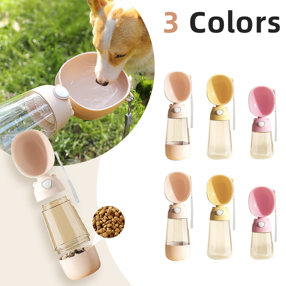 Deluxe Travel-Friendly Pet Bottle - Feed & Hydrate Anywhere