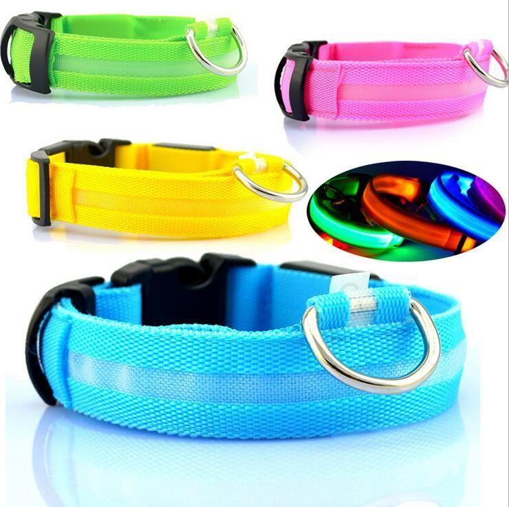 GlowSafe LED Dog Collar – Walk Bright, Stay Visible