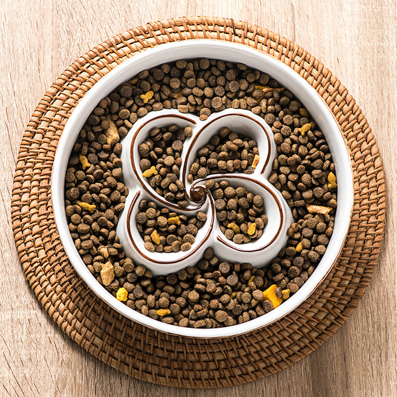 Premium Non-Slip Ceramic Slow Feeder – Happy, Healthy Dogs