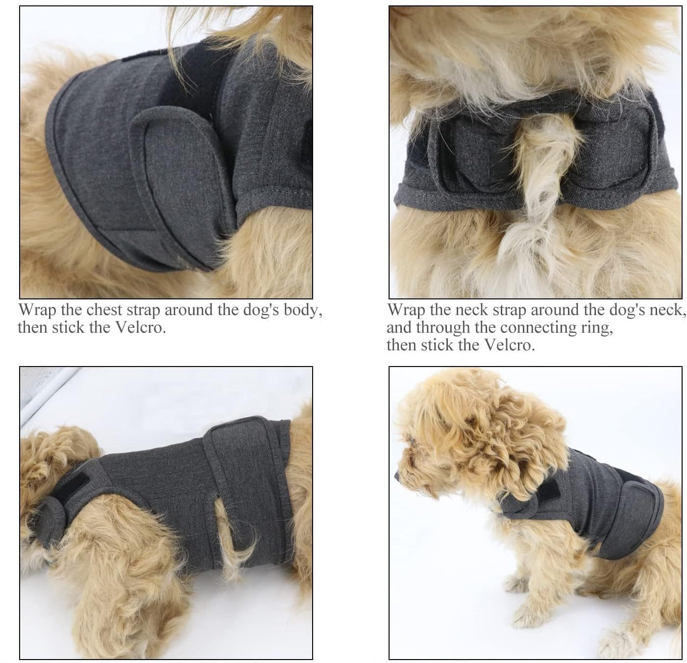 Calming Dog Anxiety Jacket for Stressful Moments and Peaceful Days